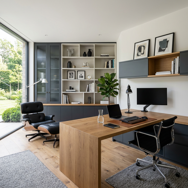 Home Office Planejado de Luxo